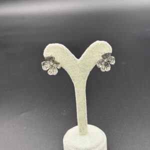 Silver Çiçek küpe
