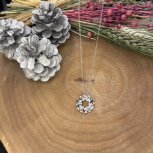 Silver Renkli çember kolye