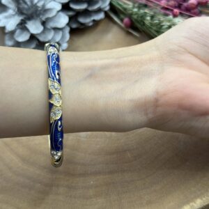 Işıltılı mavi Mineli bilezik