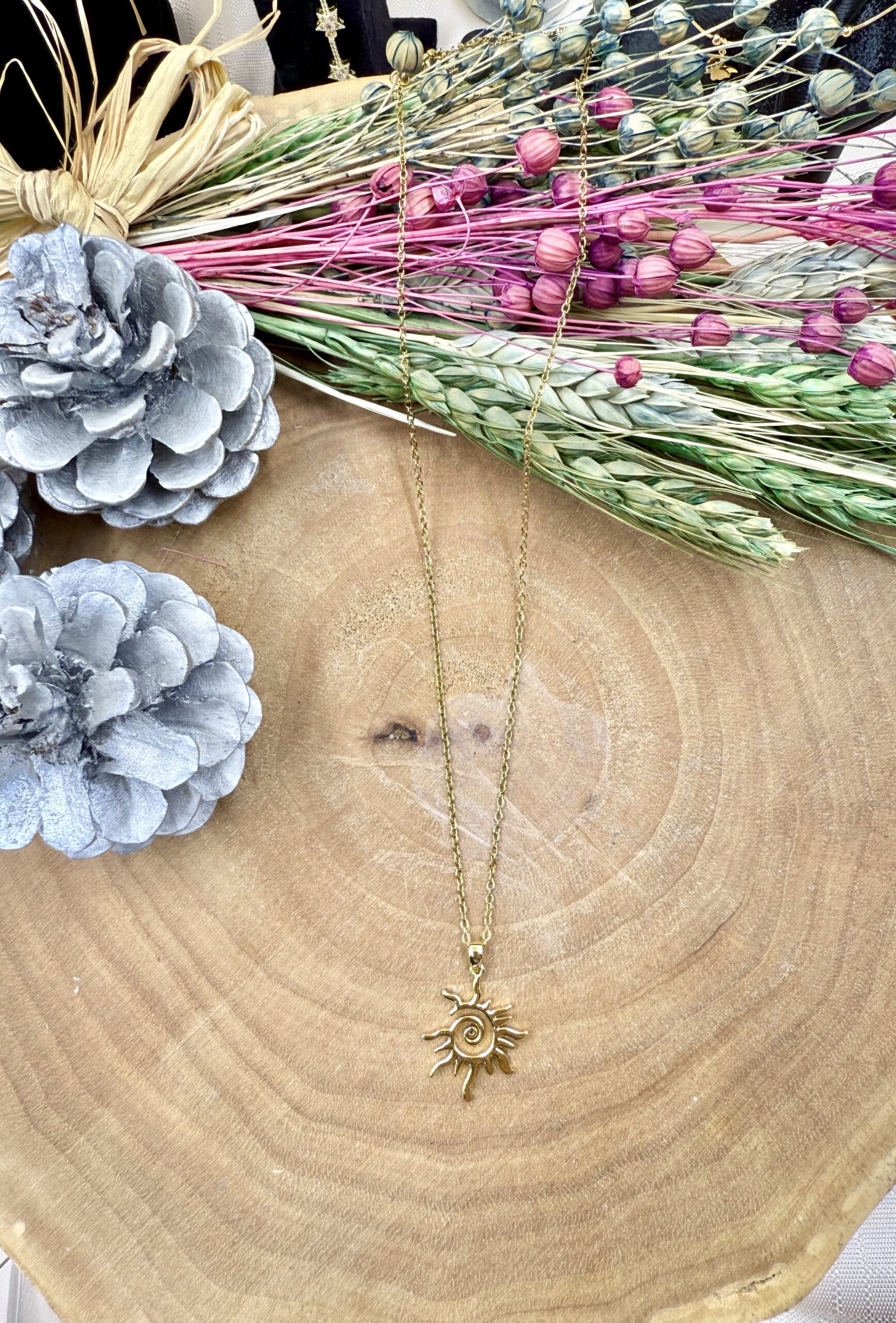 Güneş kolye - Görsel 2