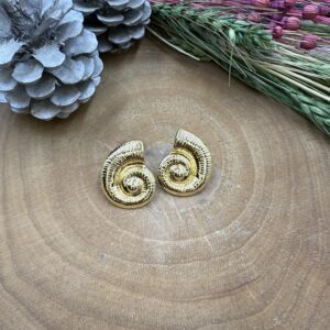 Gold deniz kabuğu küpe