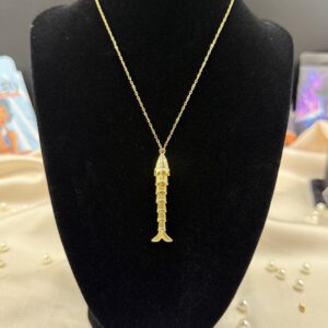 Gold balık kolye